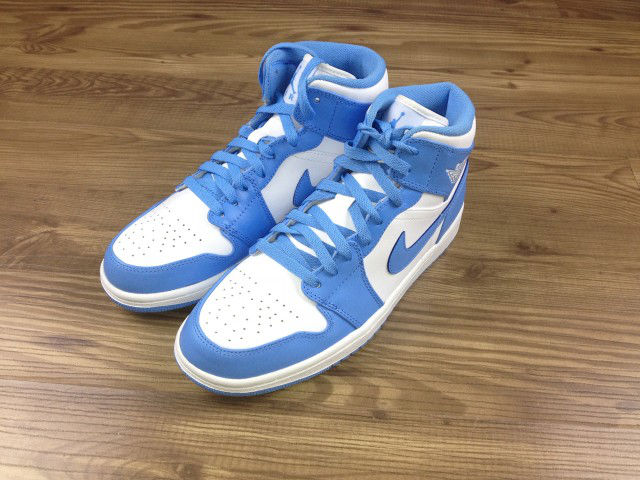 air jordan retro 1 mid unc