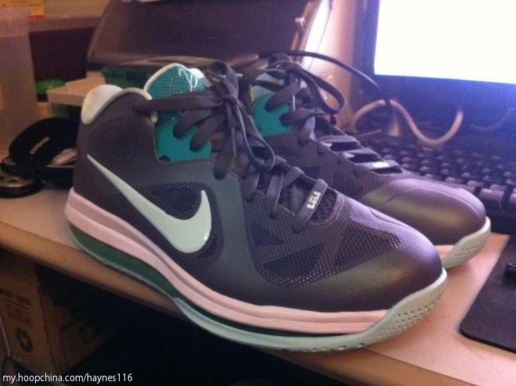 Nike LeBron 9 IX Low Easter Shoes Mint Candy 510811-001 (5)