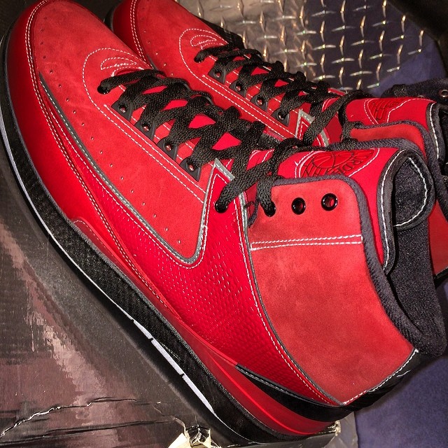 DJ Funk Flex Picks Up Air Jordan II 2 Retro Candy Pack Red