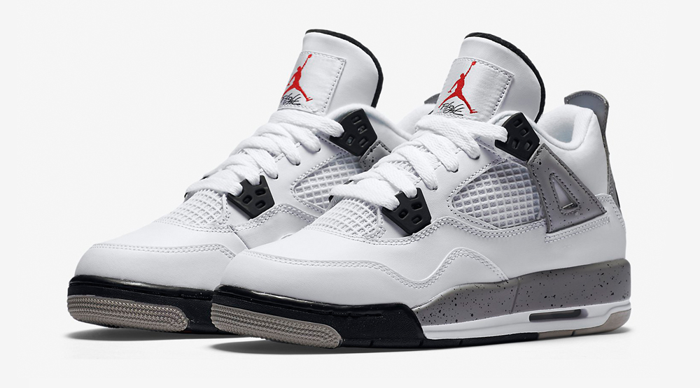 White Cement' Air Jordan 4s Releasing 