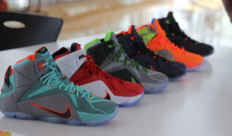 nike lebron 12 data