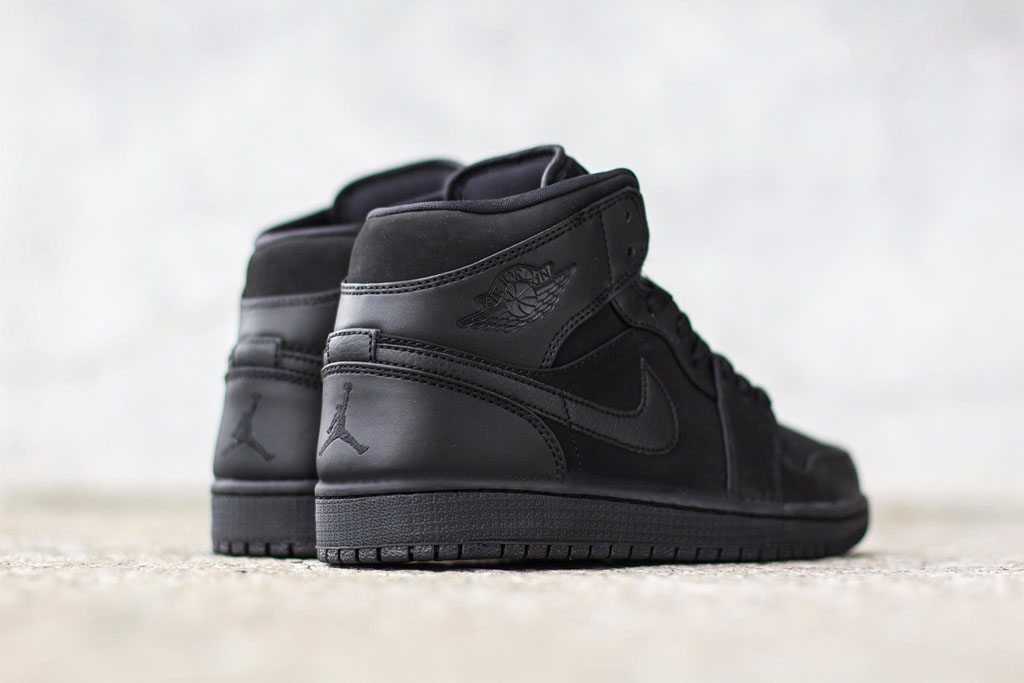 Murdered Out Air Jordan 1 Mid | Sole 
