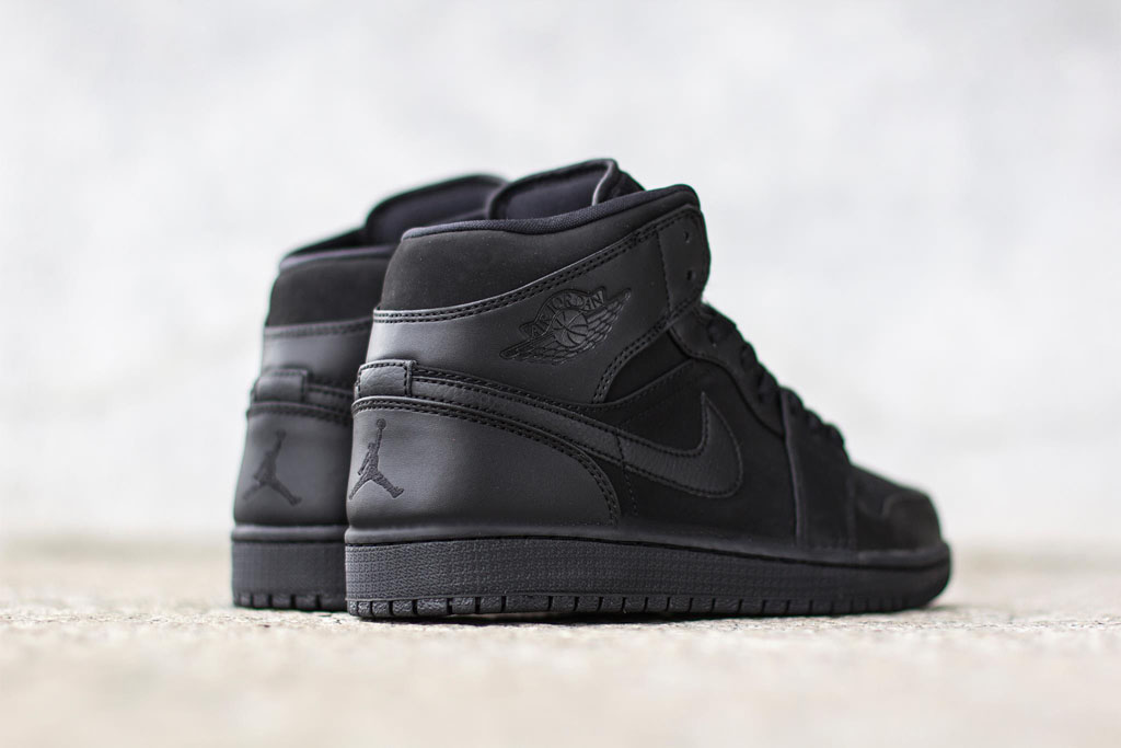 air jordan 1 suede black