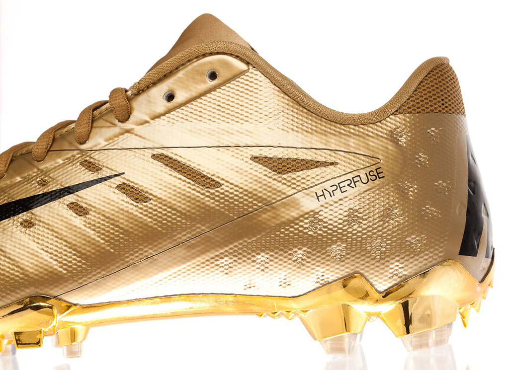 Nike Elite11 Vapor Talon Elite Cleats - Gold (5)