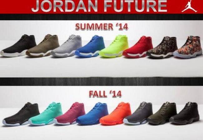 Air jordan future on sale colors