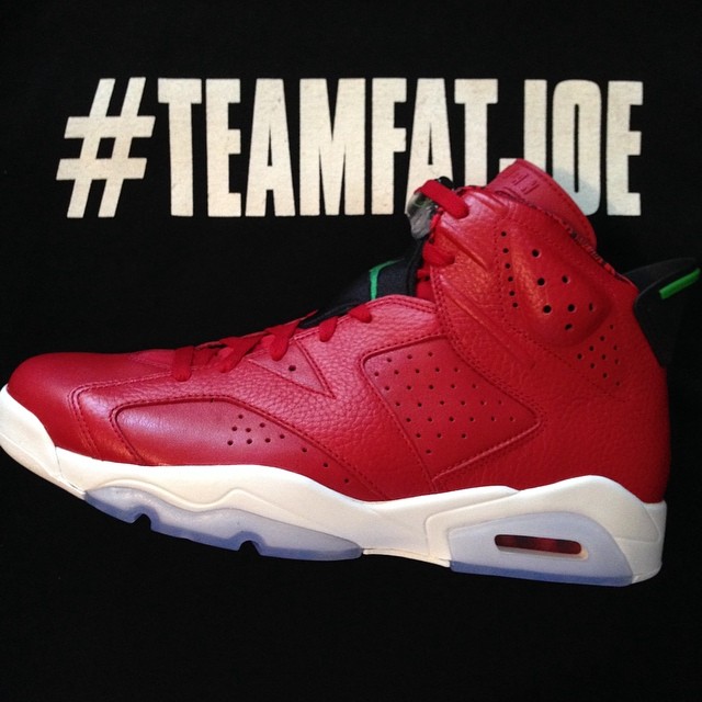 Fat Joe Picks Up Air Jordan VI 6 Retro Spizike