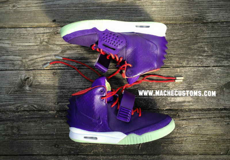 Nike air shop yeezy 2 purpura