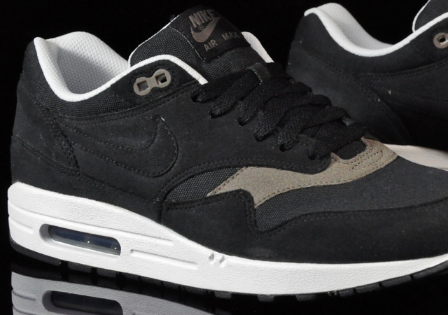 nike air max 1 black smoke