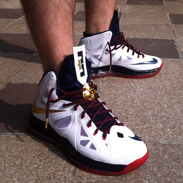 Lebron 10 on store feet