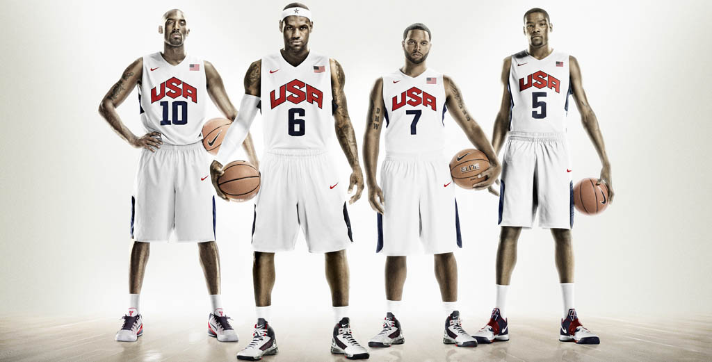 Nike Basketball USA Hyper Elite Uniforms