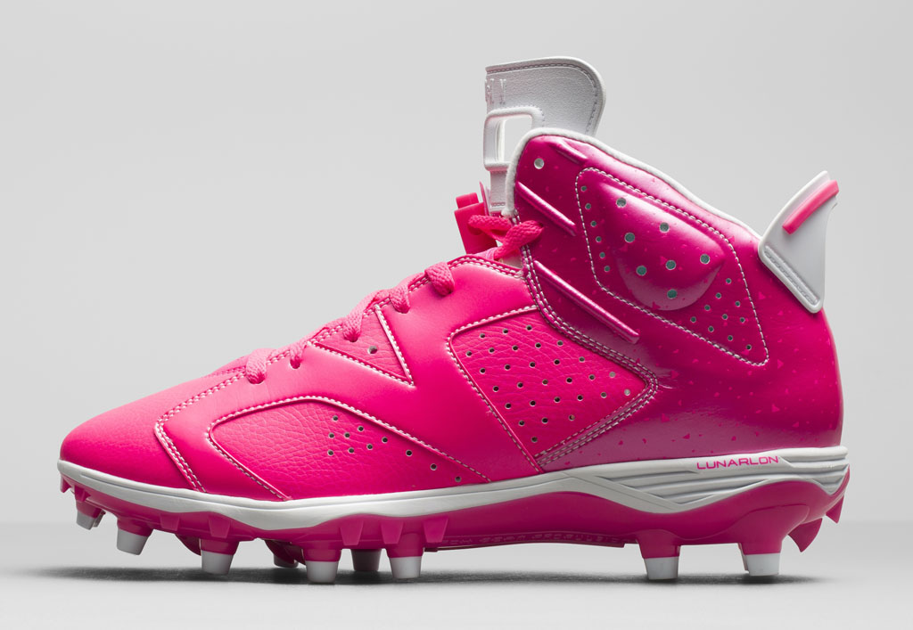 pink breast cancer jordans