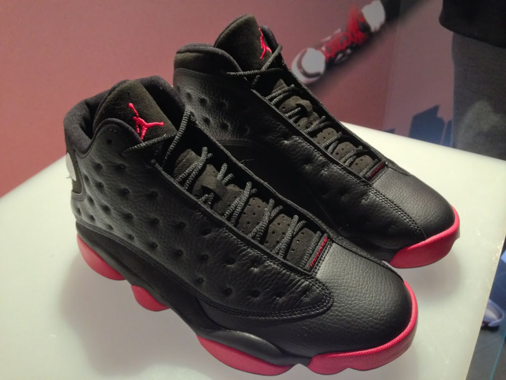 black and red 13's