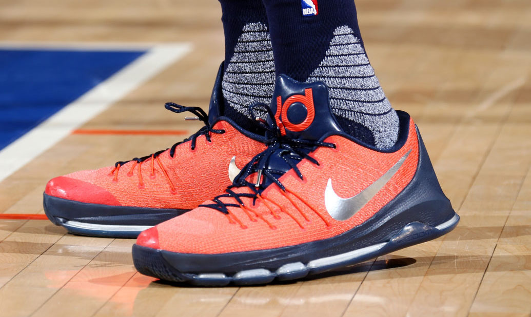 #SoleWatch: Kevin Durant Hangs 44 on the Knicks in New Nike KD 8 | Sole ...