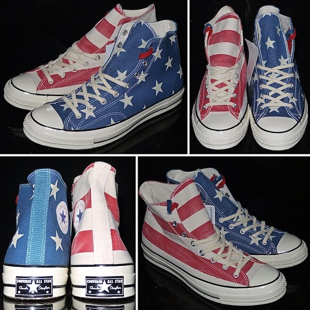 DJ Clark Kent Picks Up Converse Chuck Taylor All Star Stars & Stripes