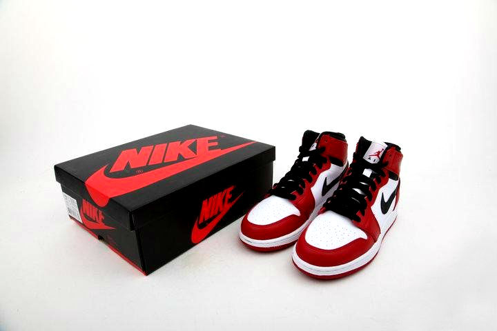 Air jordan 1 retro high og black varsity red white sale