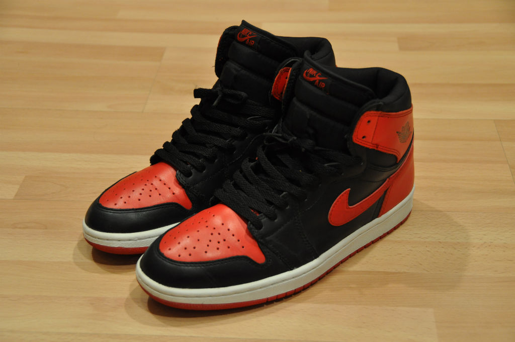 Spotlight // Pickups of the Week 8.25.13 - Air Jordan I 1 Retro High Black Red 2001 by thekidrt