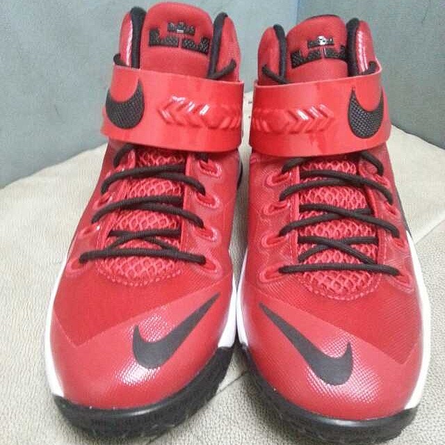 lebron 8 red and black