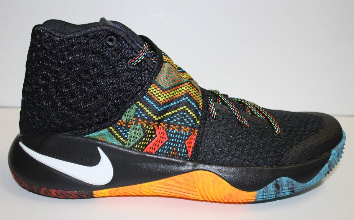 kyrie irving colorful shoes