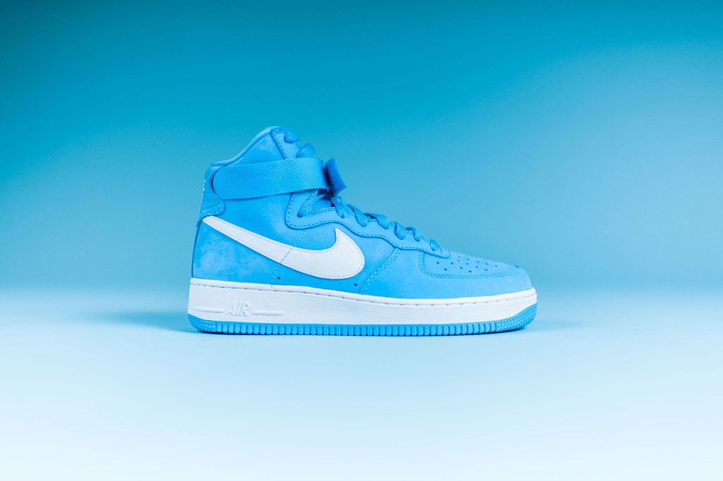 nike air force 1 high baby blue