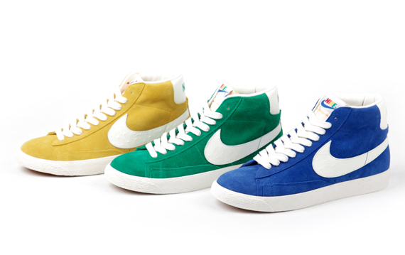 nike blazer mid colorful