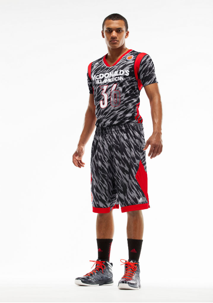 adidas McDonald's All-American Game Short Sleeve Uniform East (1)