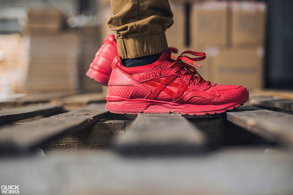 asics gel lyte v red mamba