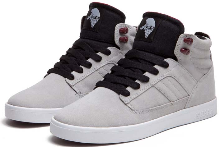 Supra Bandit Light Grey Tom Penny Shoes (2)