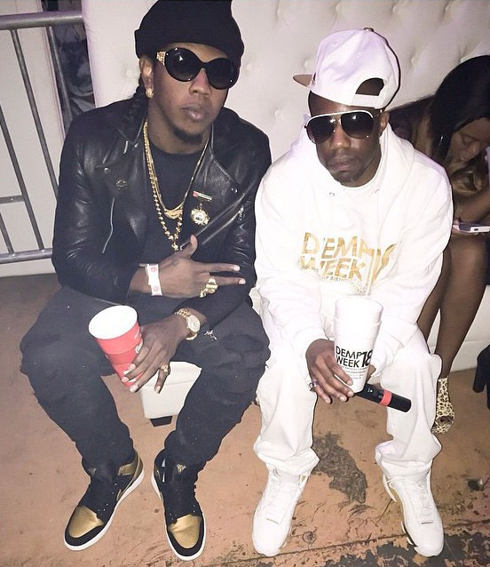 Trinidad James wearing Air Jordan 1 Melo