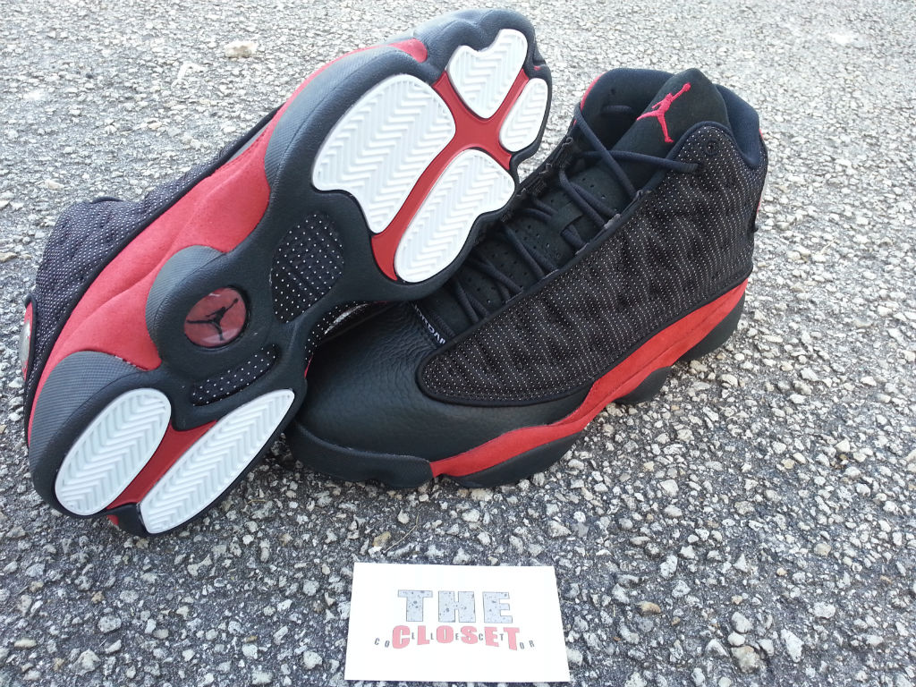 Air Jordan XIII 13 Black Varsity Red 414571-010 (5)