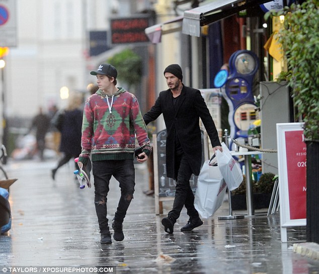 david beckham wearing adidas 