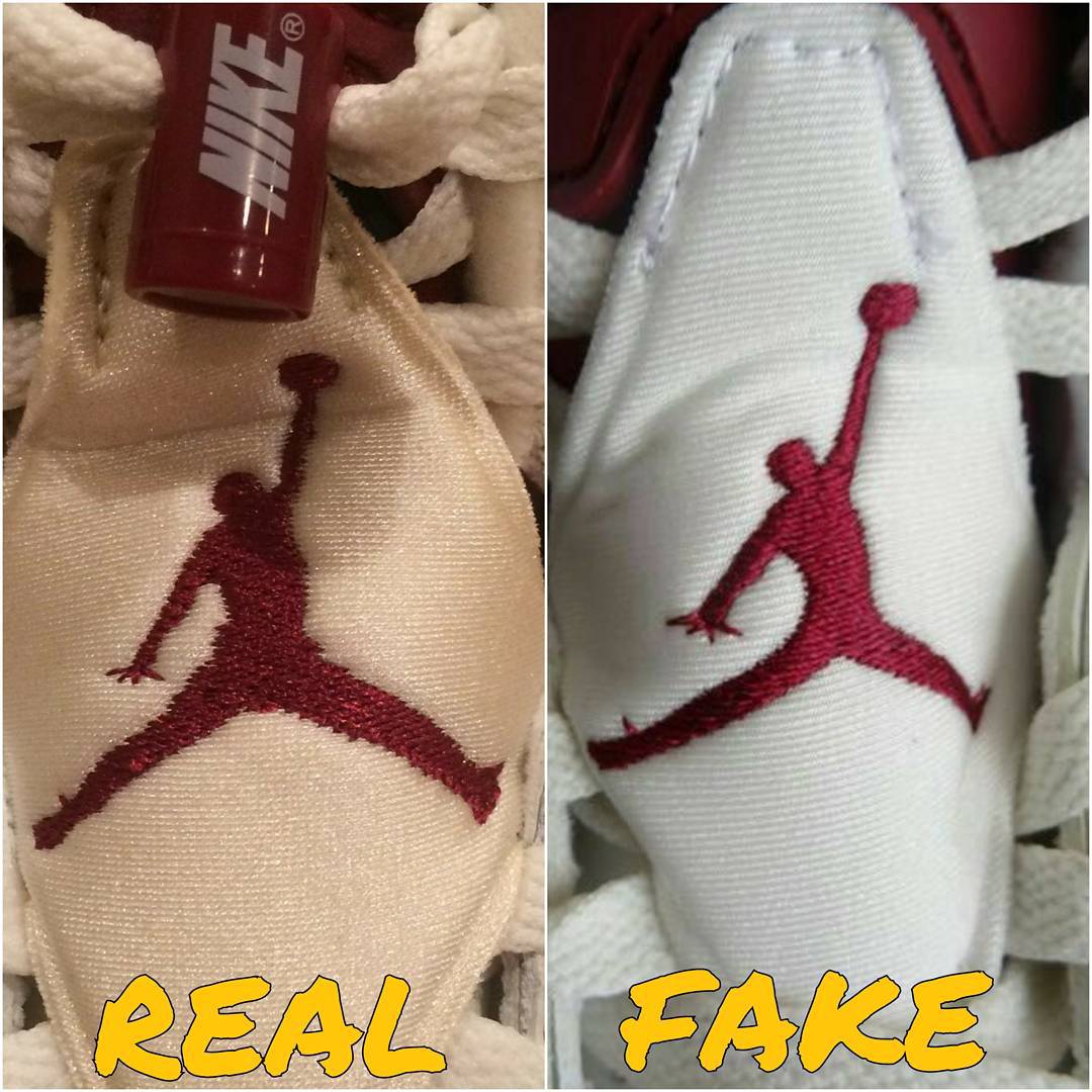 how to spot fake jordan 6