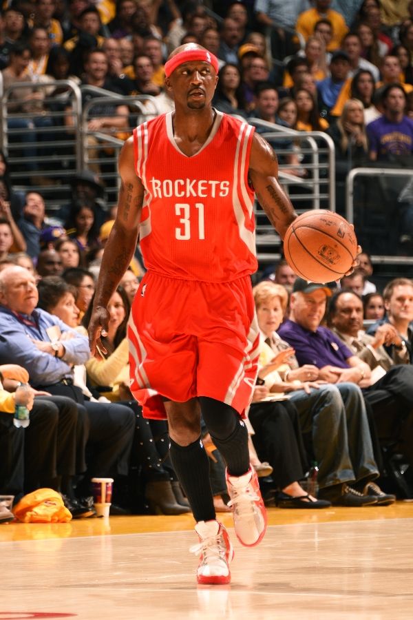 Jason Terry wearing Reebok Kamikaze 2 PE