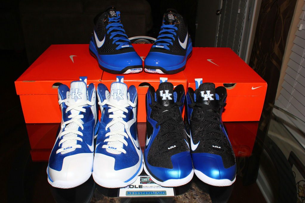Spotlight // Pickups of the Week September 29, 2012 - Nike LeBron 9 Kentucky Away PE by nystatenisland
