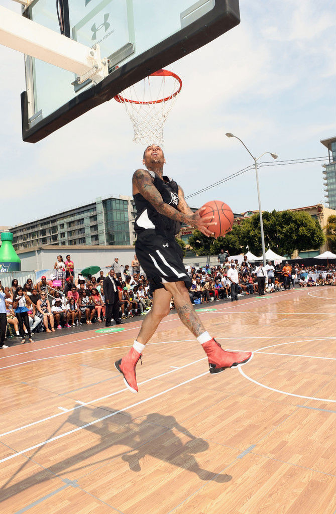 chris brown dunk