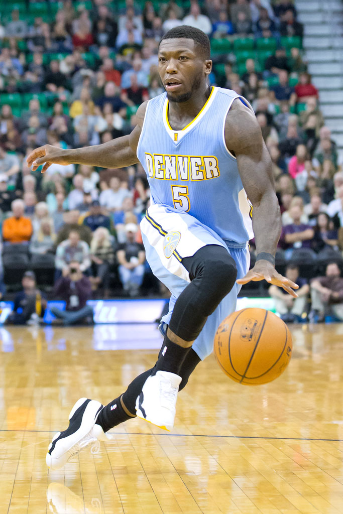 Nate Robinson Wears 'Maize' Air Jordan 13 Low (1)