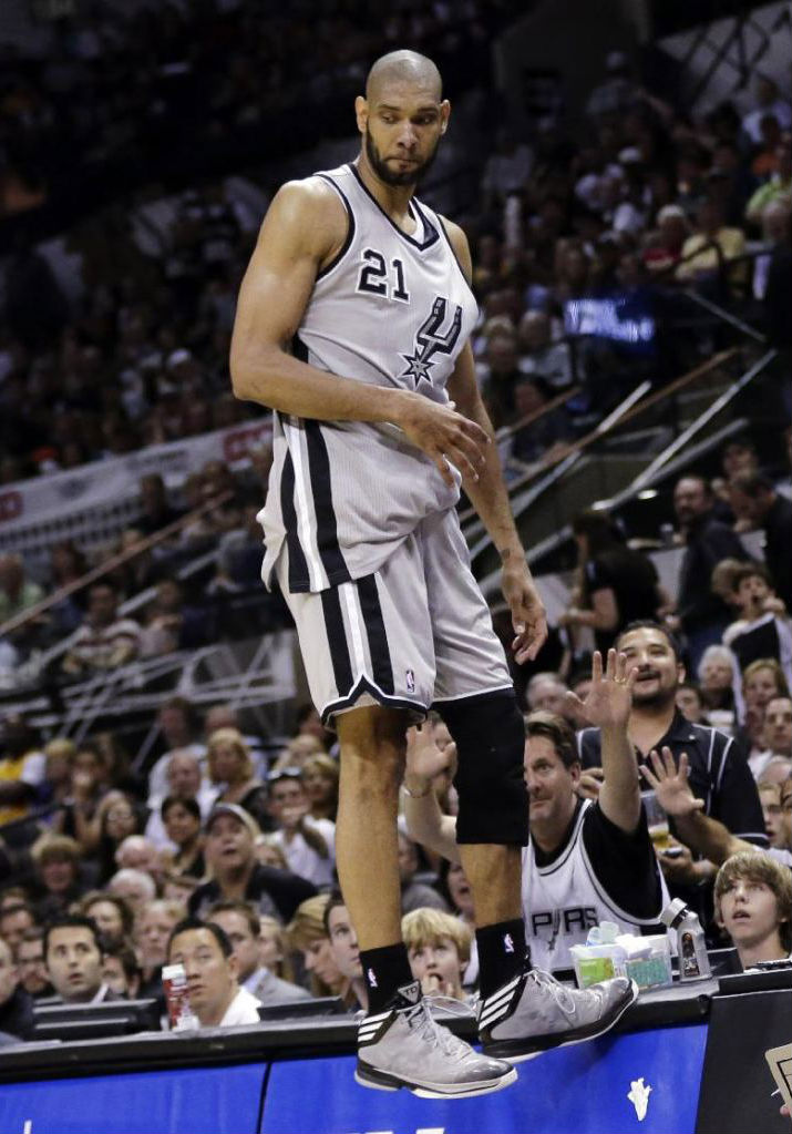 Tim Duncan wearing adidas Crazy Fast PE