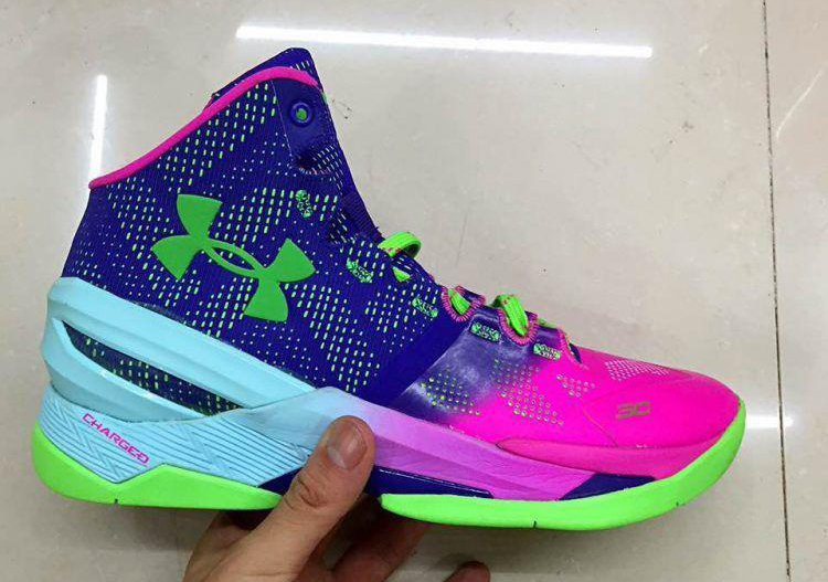 steph curry shoes rainbow