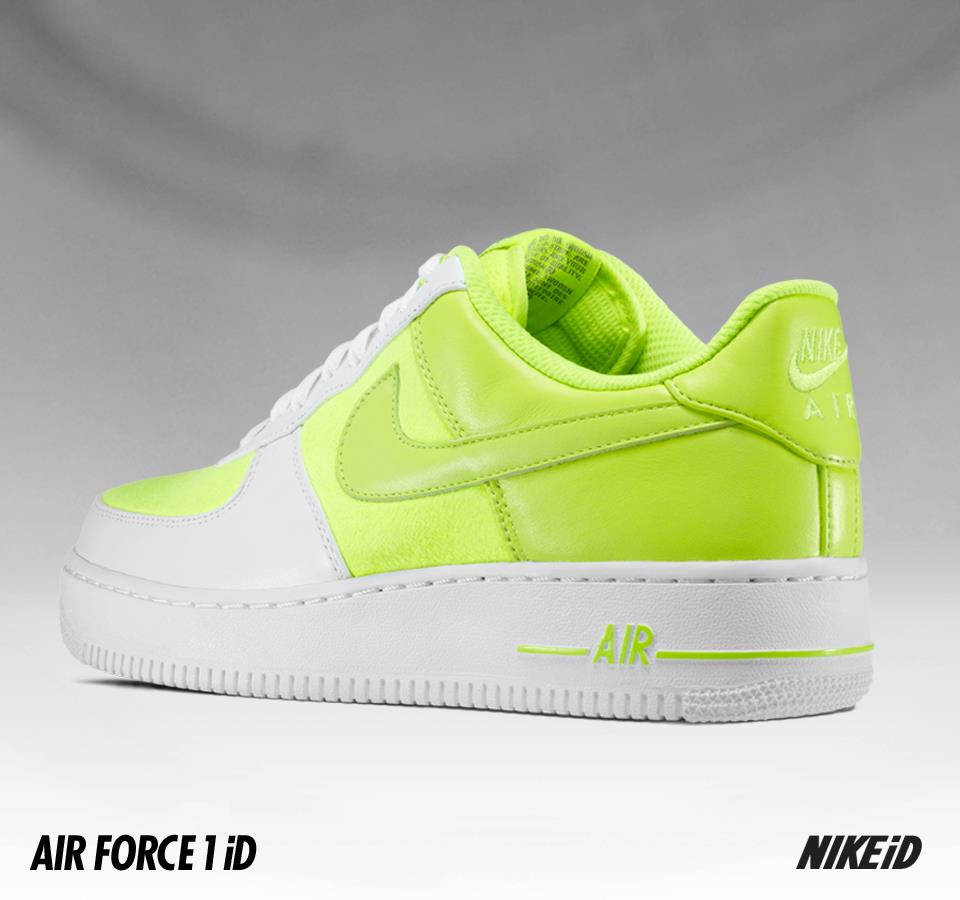 nike air force fluo