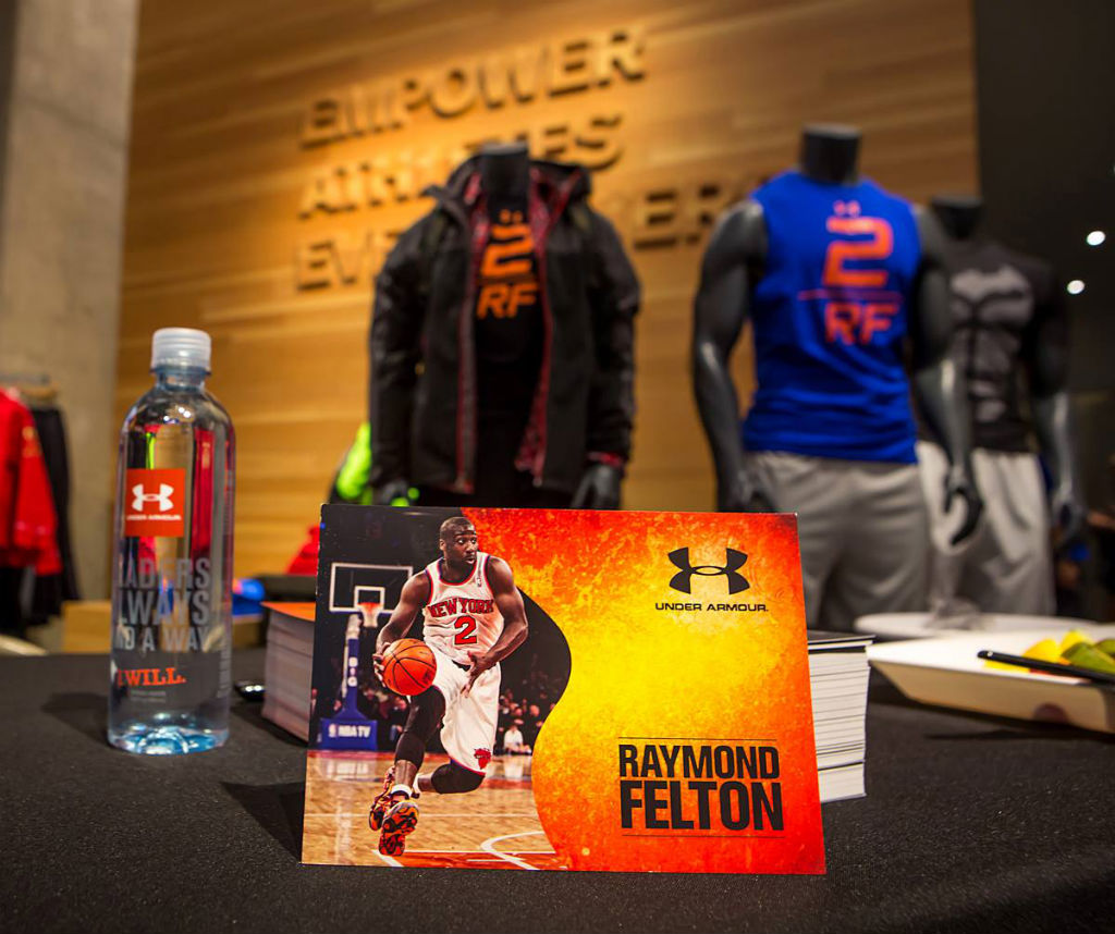 Raymond Felton Visits Under Armour Campus & Brandhouse (10)