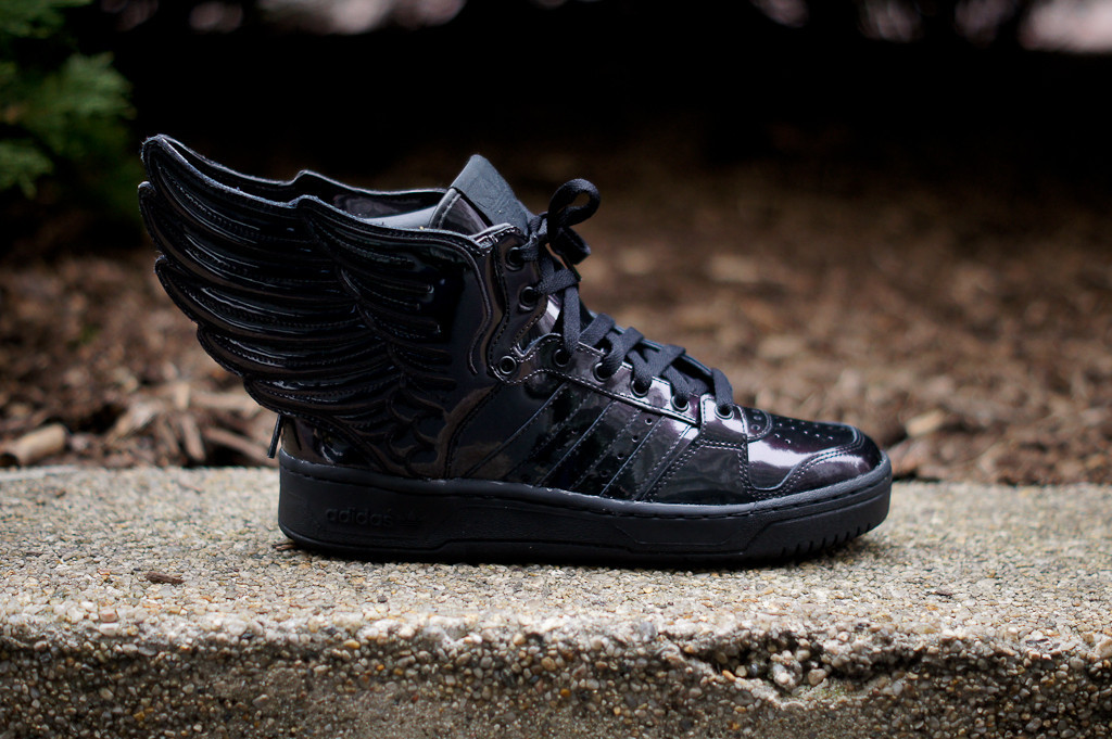 adidas Originals by Jeremy Scott JS Wings - Metallic Black | Complex