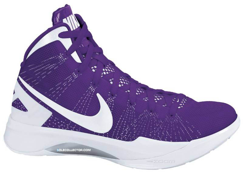 Nike WMNS Zoom Hyperdunk 2011 TB Club Purple White Metallic Silver 454150-500