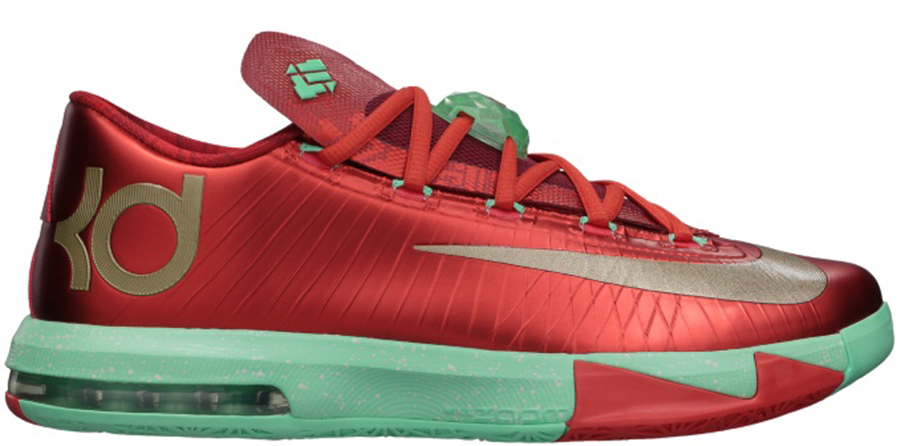 Nike KD 6 NSW Durant Lifestyle People's Champ Denim Brown Red