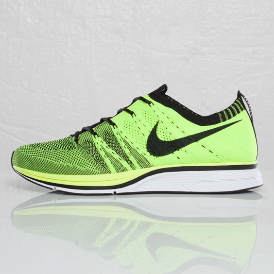 Nike Flyknit Trainer+ - Volt / Black | Sole Collector