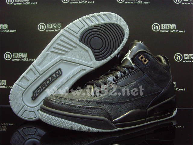 Air Jordan 3 III Black Flip 315767-001