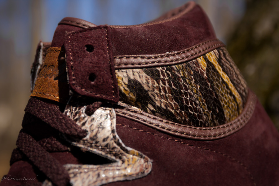 Packer Shoes x Saucony Hangtime Hi Brown Snake Complex