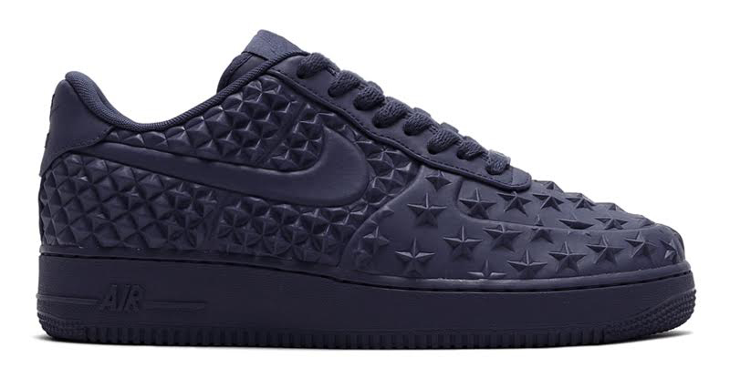 black air force ones with stars