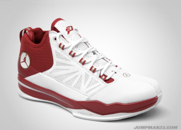 Jordan Brand All-Star Shoes: Jordan CP3.IV White Varsity Red