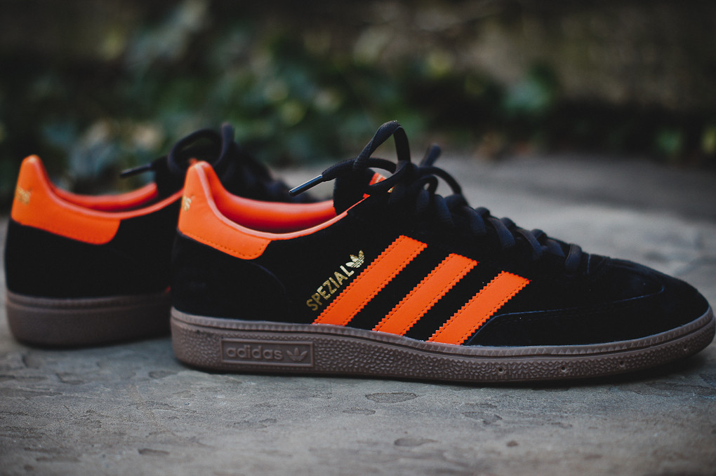 Adidas store black orange