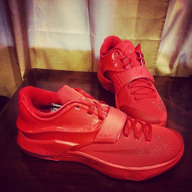 NIKEiD KD VII 7 Red October