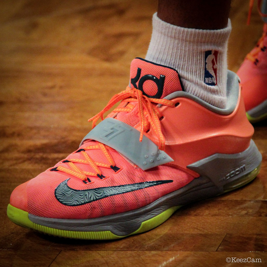 Jarrett Jack wearing Nike KD VII 7 35,000 Degrees